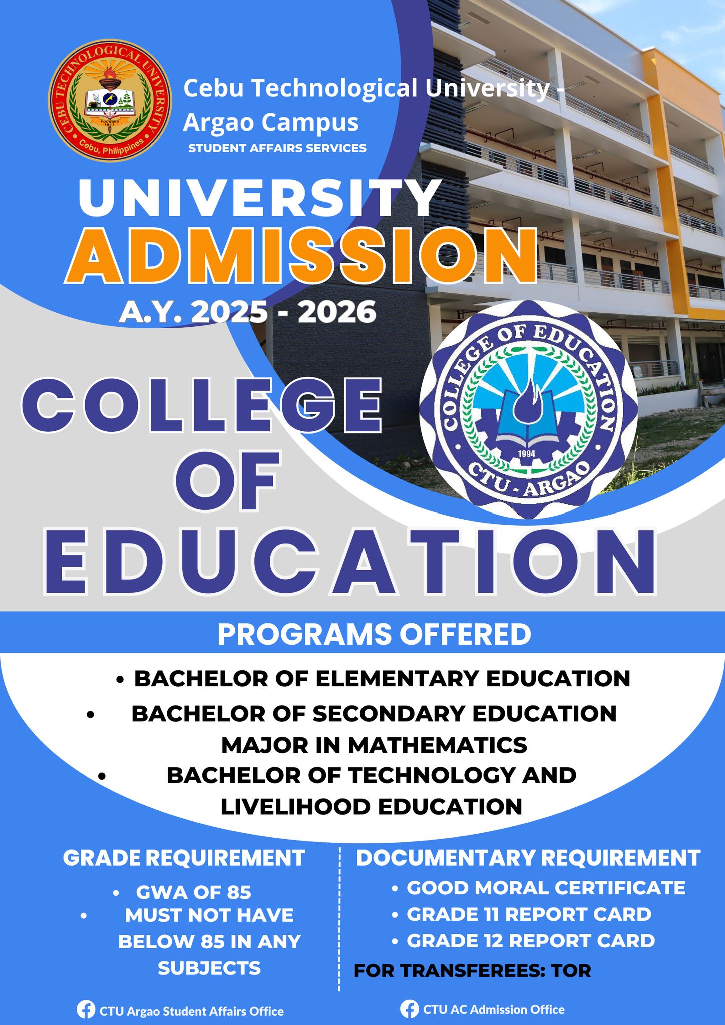 𝑷𝒓𝒆𝒑𝒂𝒓𝒆 𝒇𝒐𝒓 𝒂𝒏 𝒆𝒏𝒓𝒊𝒄𝒉𝒊𝒏𝒈... - CTU AC Admissions Office