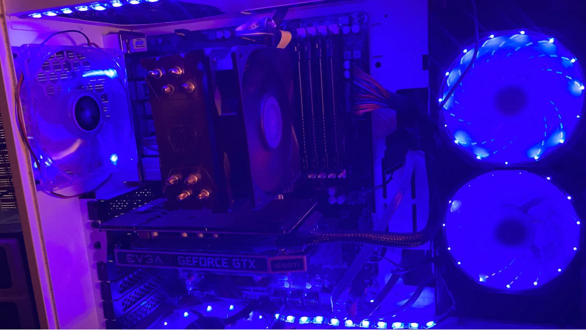 My build gigabyte z97x gaming 5 i7-4790k oc 4.8ghz delided zotac