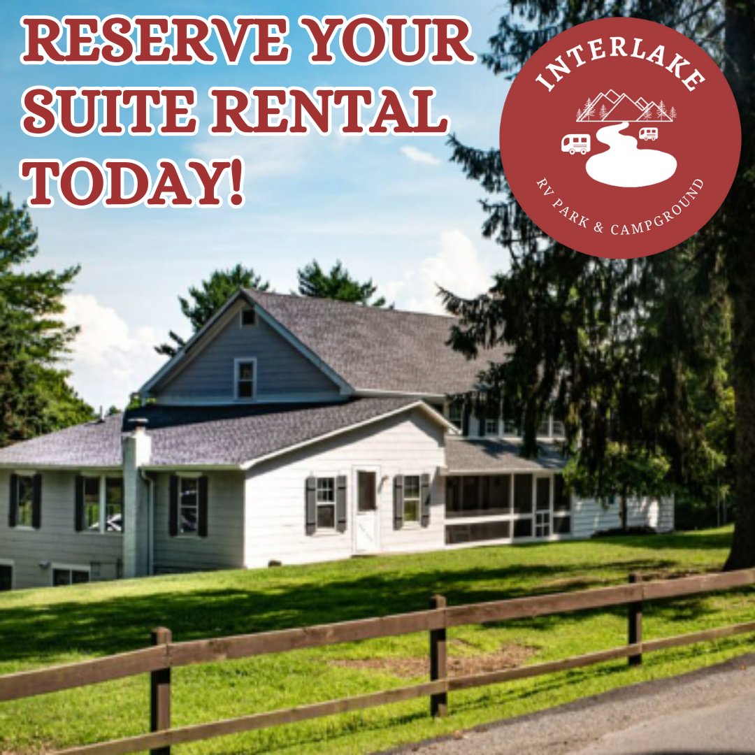 Our Country Suite Rentals are nestled... - Interlake RV Park | Facebook