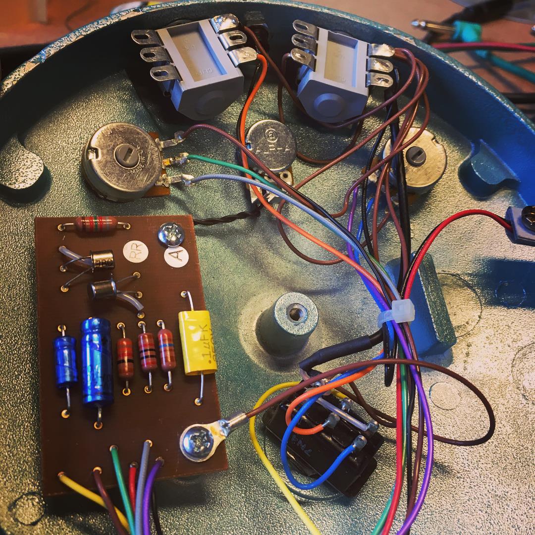 Just received this awesome new fuzz face. The NKT LG sounds so sweet!