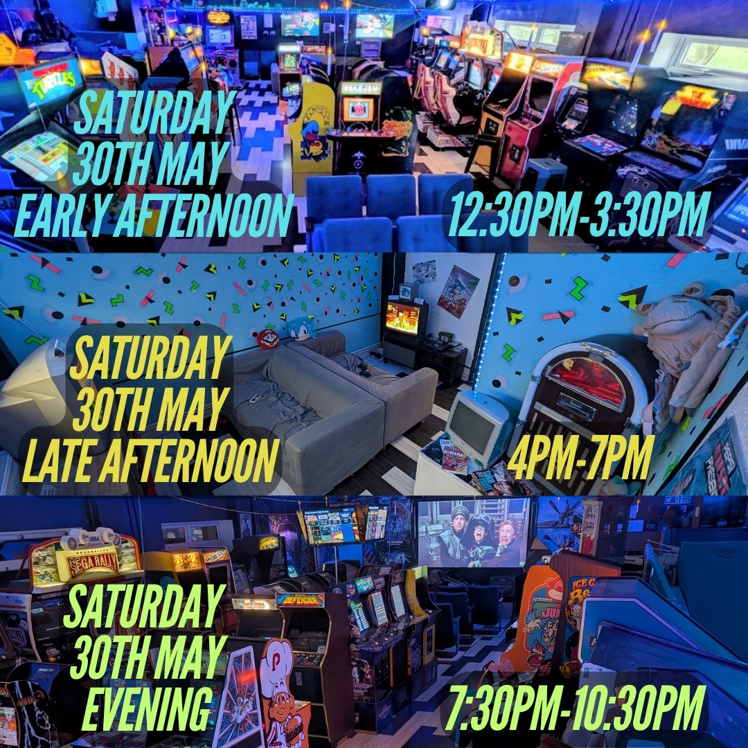 Pixel Busters is open this Saturday 30th May from 12:30pm to 10
