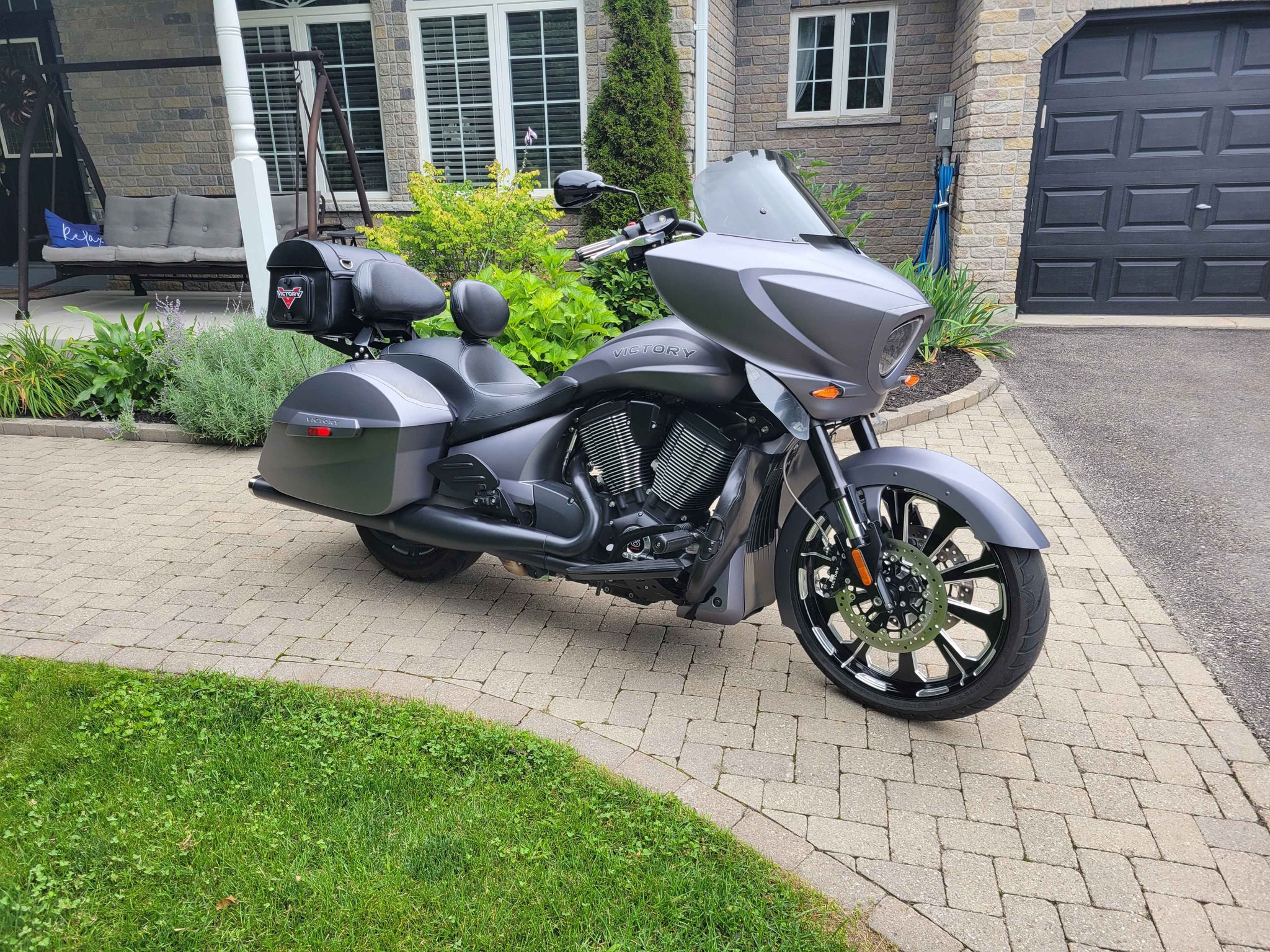 Grille De Protection Radiateur Moto Victory - Garde Radiateur Et Refroidisseur D'Huile Noir CNC Aluminium