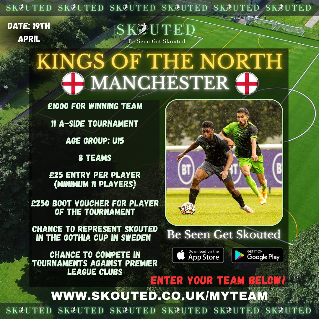 SkoutedFootball - 👑 KINGS OF THE NORTH – MANCHESTER! ⚽🔥 📍... | Facebook