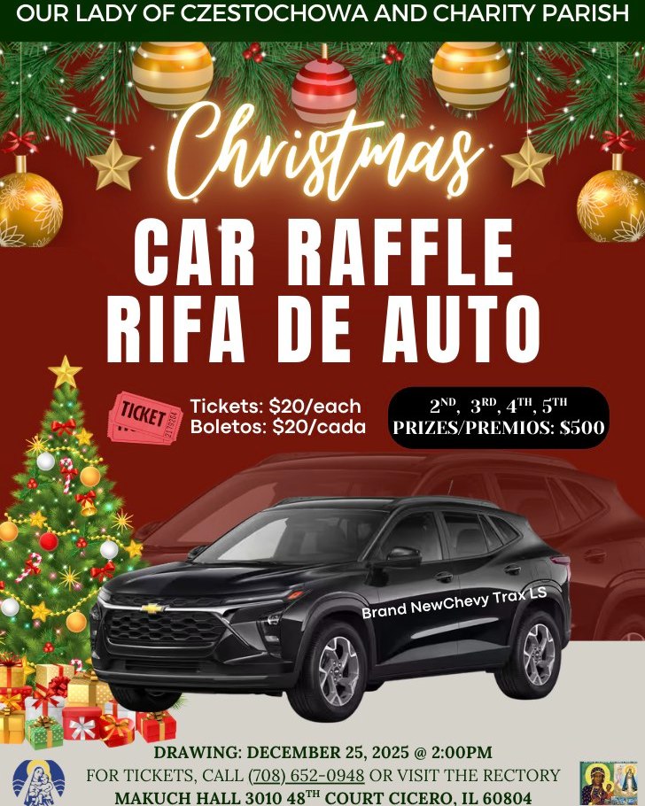 Our - 🎄🚗 CAR RAFFLE REMINDER! You could be the winner of a brand new ...