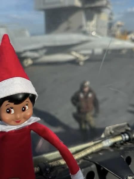 Naval - Air Ops Elf took a trip to the USS Gerald R. Ford with the ...