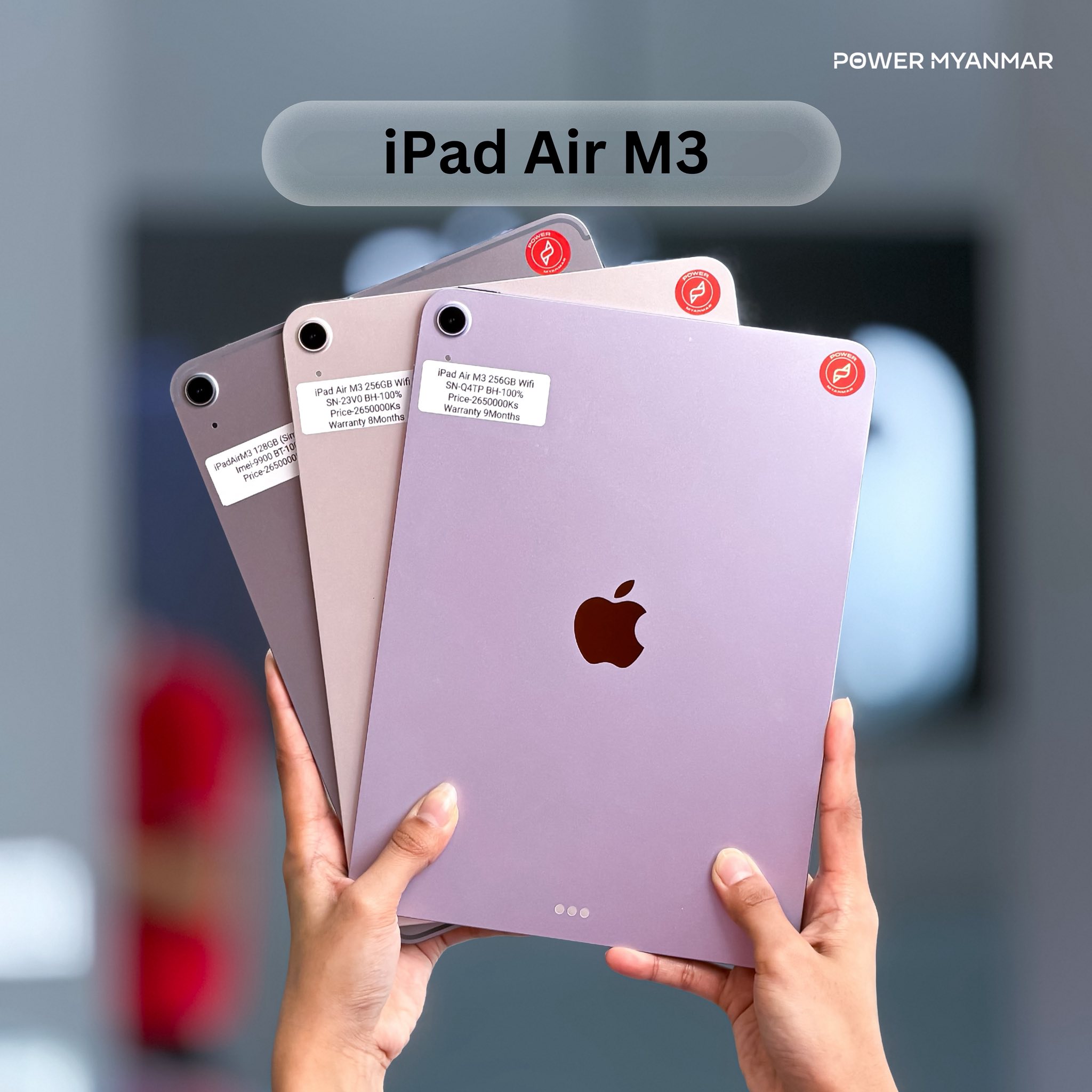 Power - iPad Air M3 128GB Sim+WiFi - 2,650,000 | Facebook
