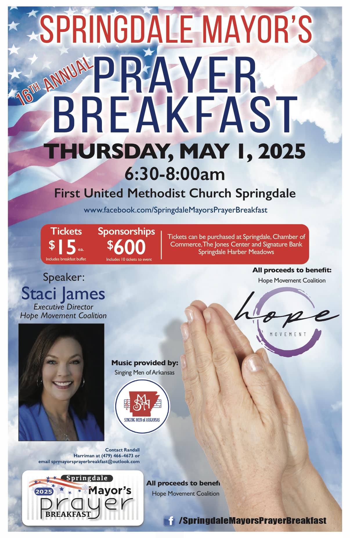 Springdale Mayor's Prayer Breakfast | Springdale AR