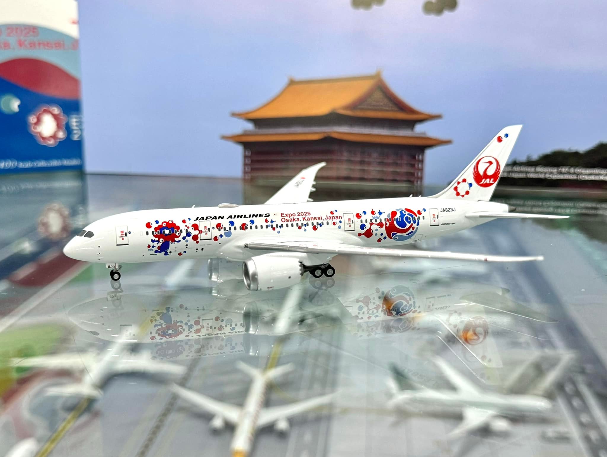 NG Model 1/400￼新品到貨！ 全金屬JAL 日本航空JA823J 波音787-8 2025