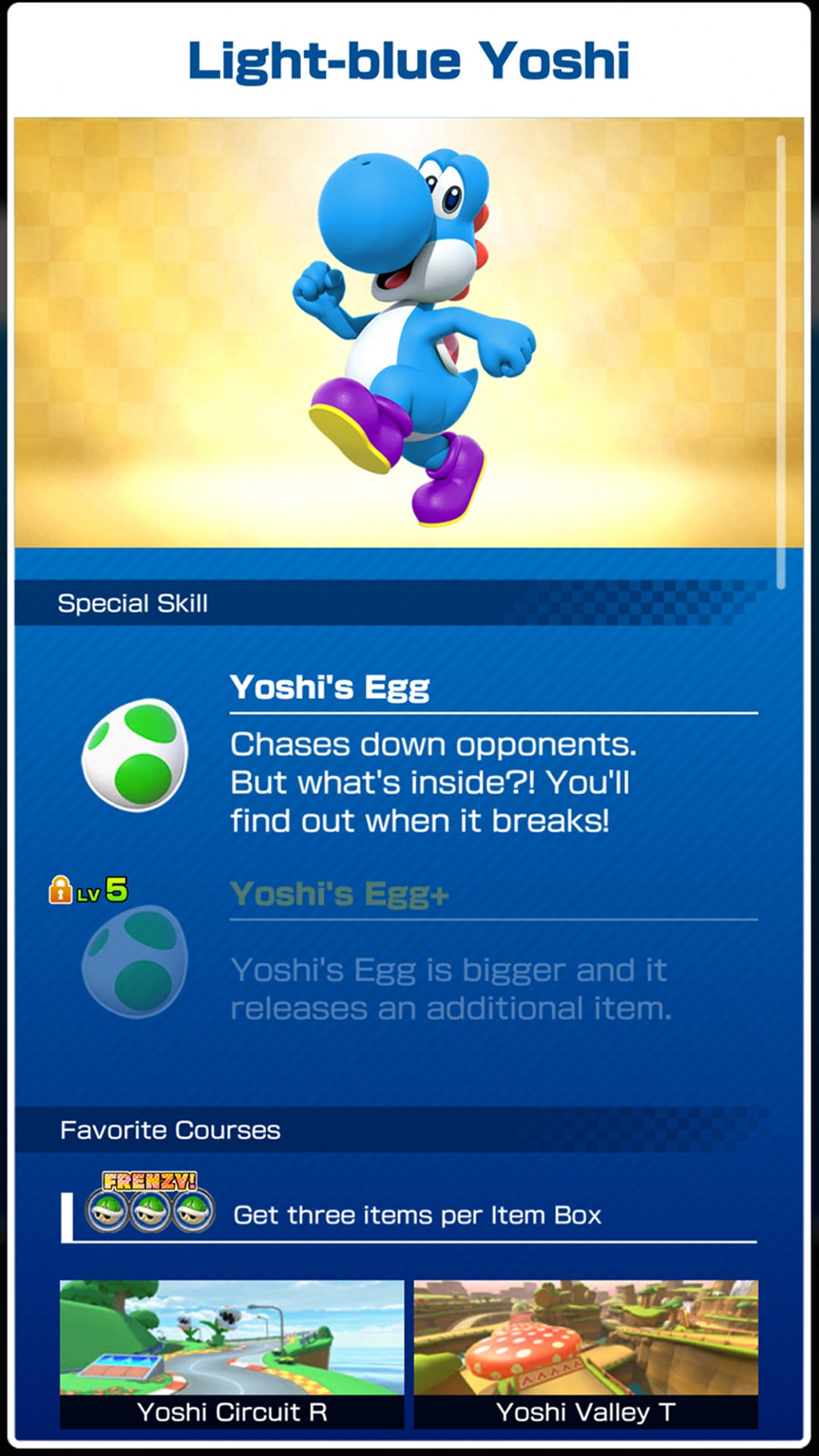 Mario Kart Tour - The driver Light-blue Yoshi is here... | Facebook