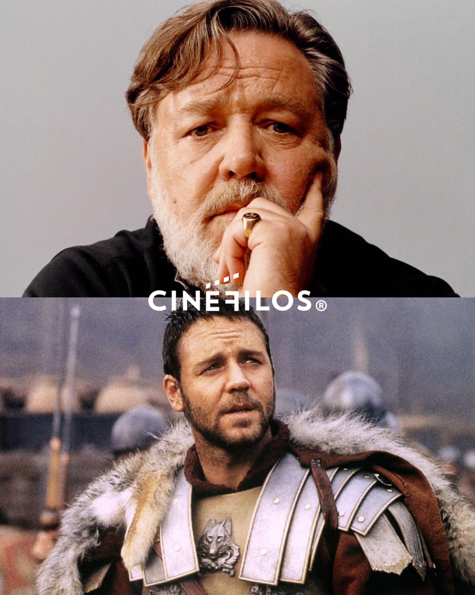 Cinéfilos - Un periodista le pregunta a Russell Crowe si usa el método ...
