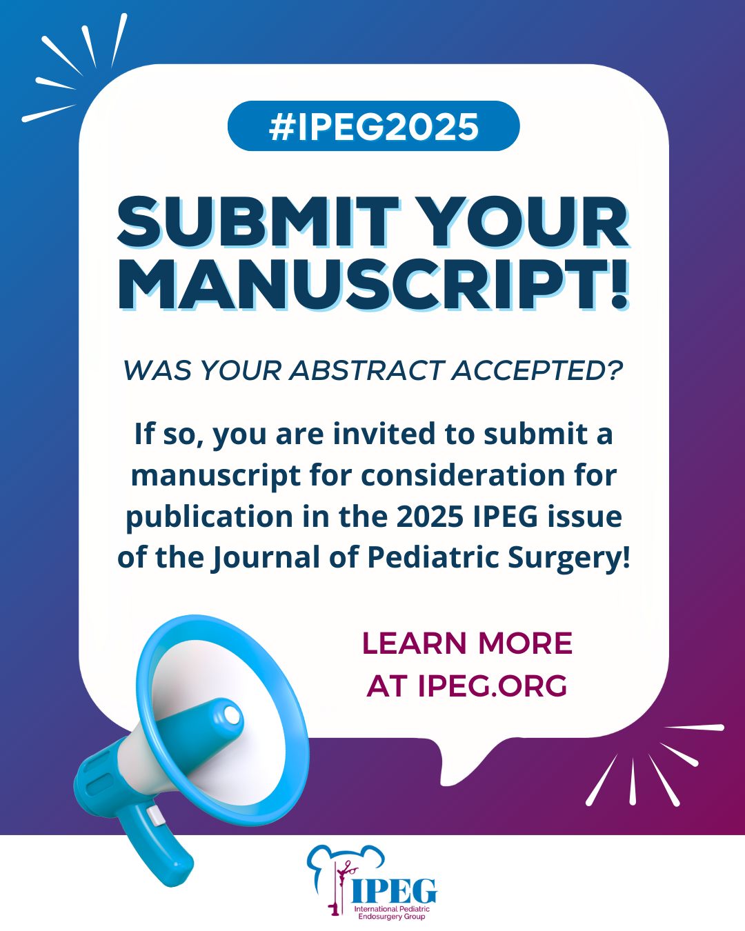 Hey... - IPEG - International Pediatric Endosurgery Group | Facebook