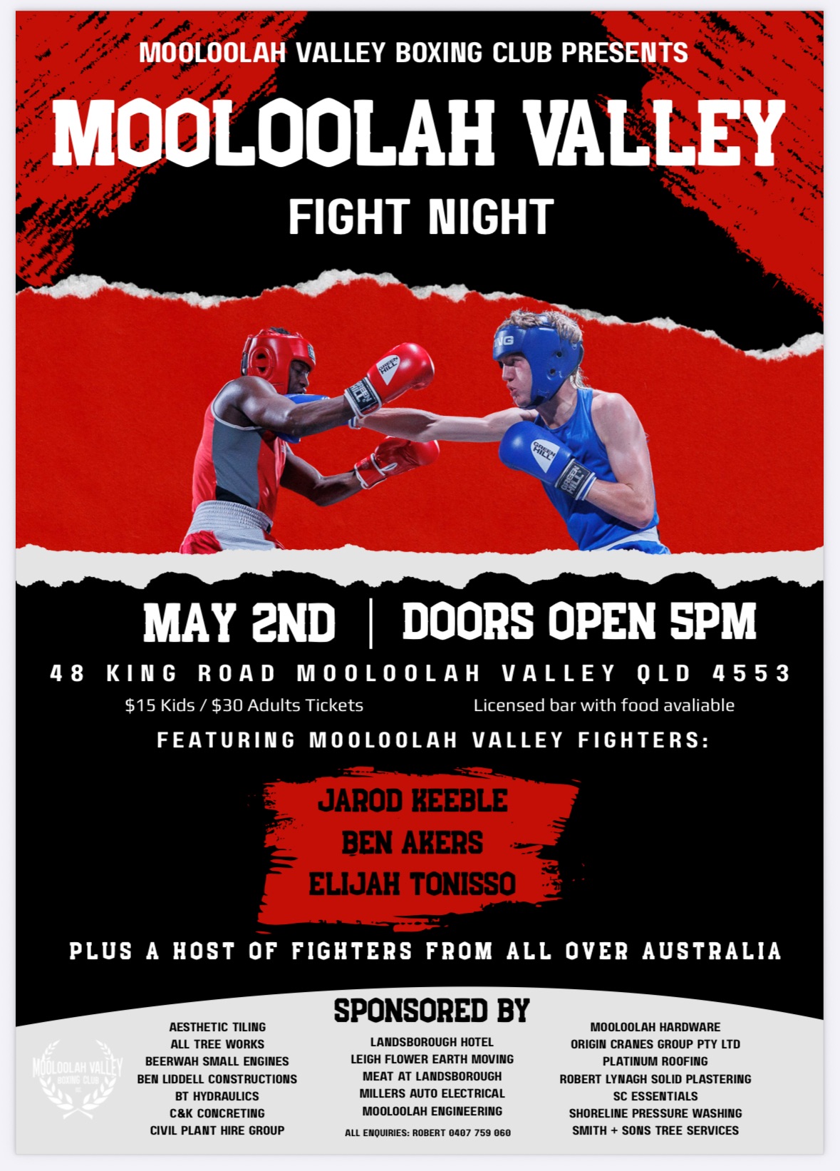 Mooloolah Valley Fight Night
