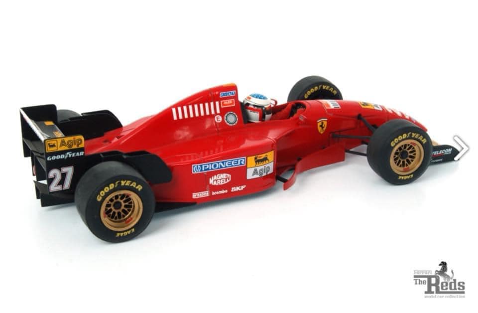 【ジャンク】PMA 1/18 F1 FERRARI 412 T1 J.ALESI Jean Alesi in a Ferrari 412T