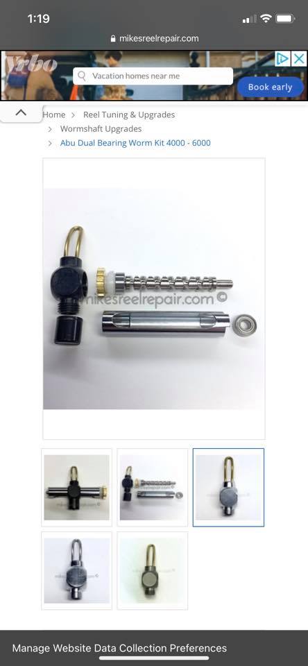 abu garcia baitcast bearing upgrades GARCIA, REVO 3 X / S / SX / STX and long life Where can I get a