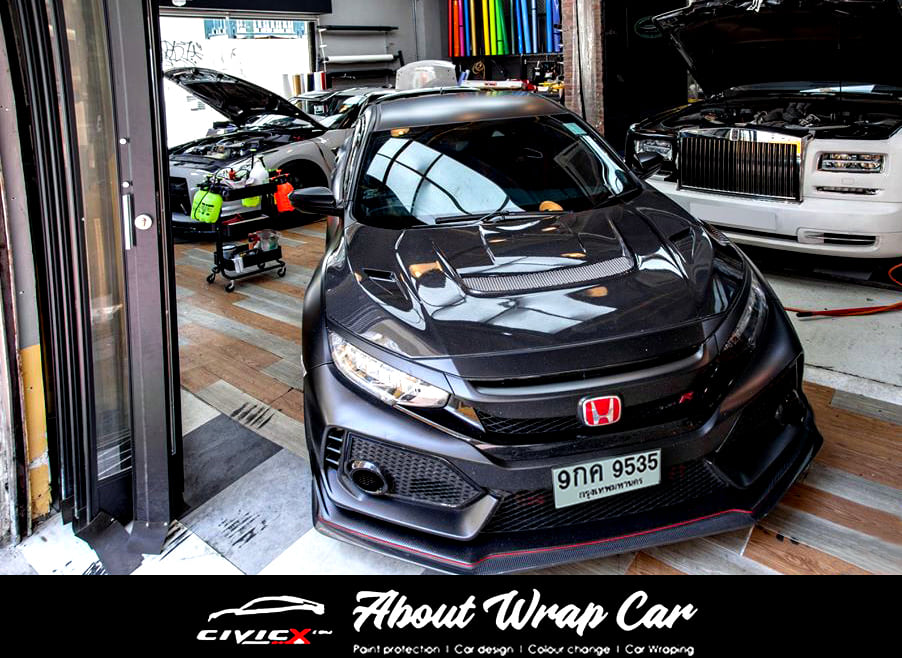 About wrap car - ⚠️ชุดแต่ง Honda Civic Type R ปี...