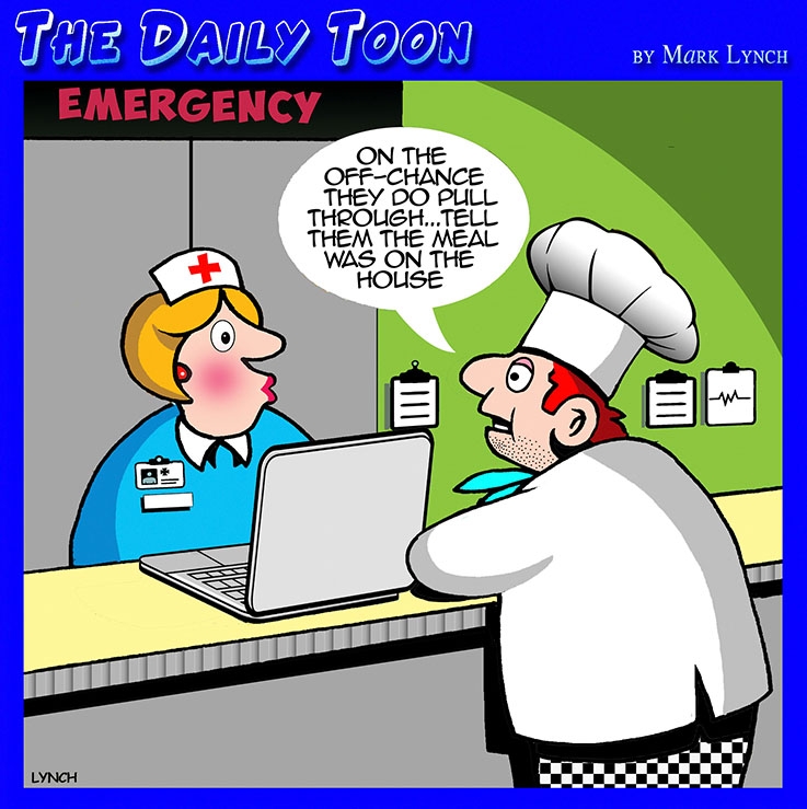 Daily - Dodgy dinners, cartoon | Facebook