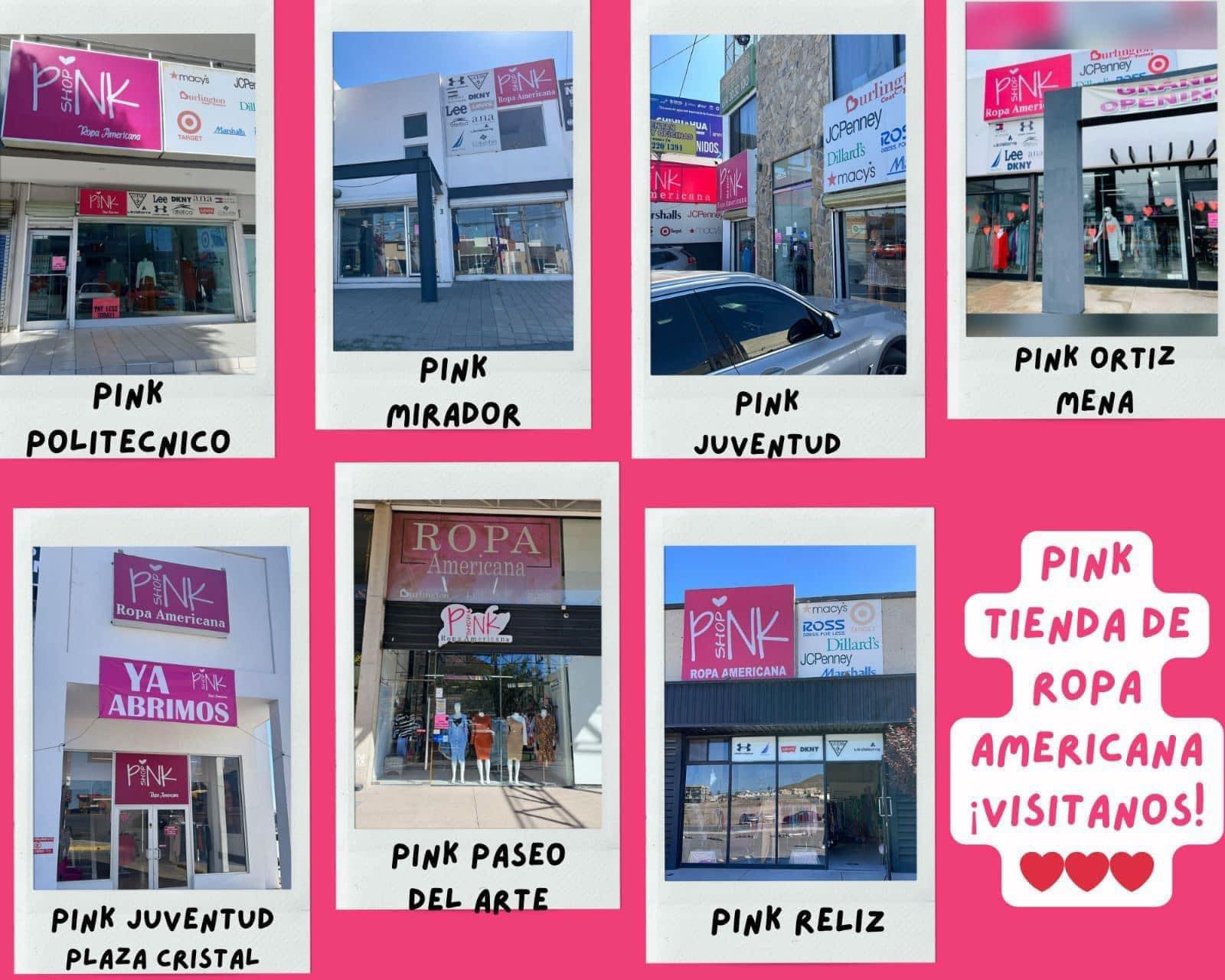 Pink shop tienda de ropa americana | Chihuahua