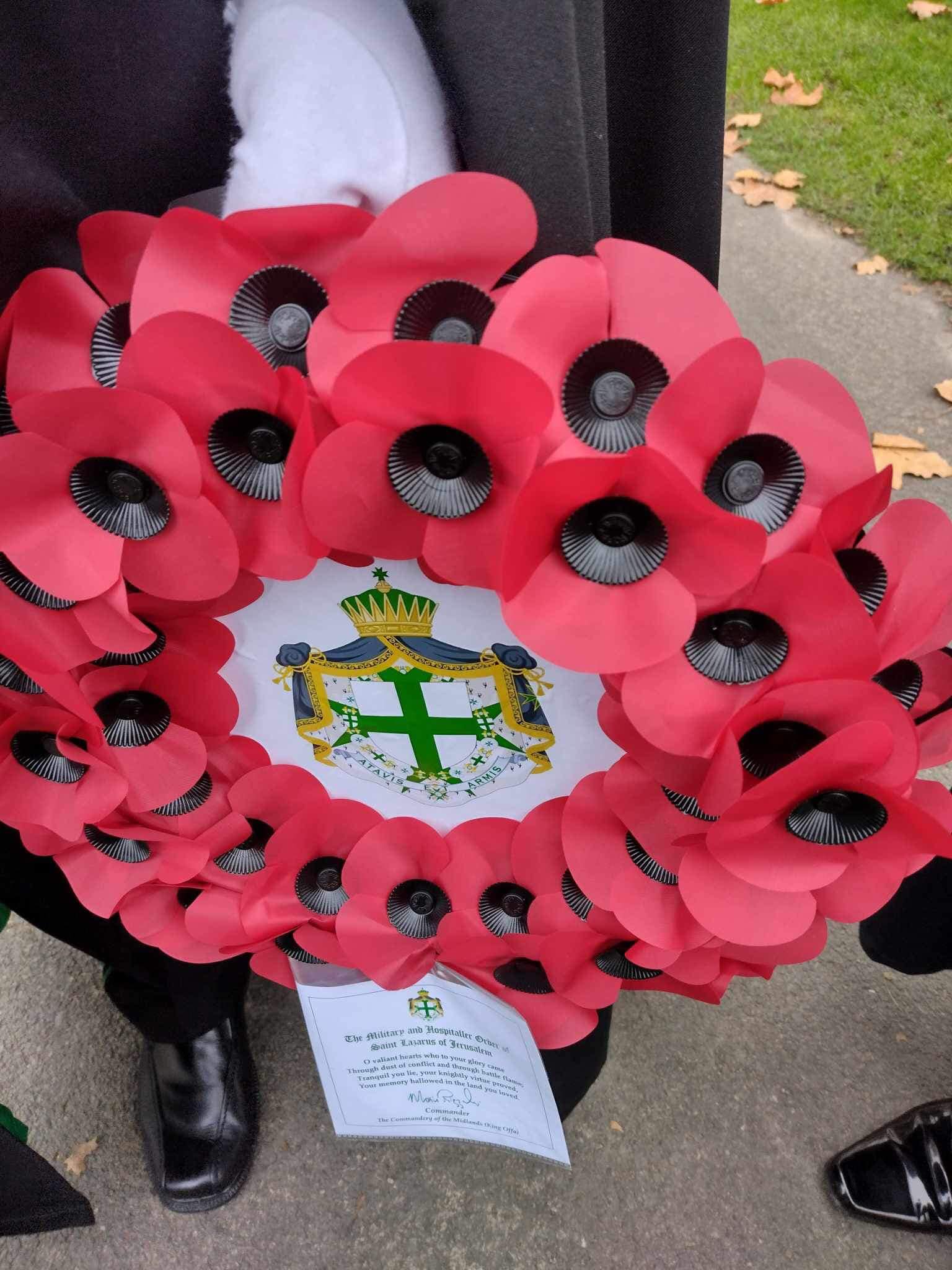 On Remembrance Sunday, wreaths were laid to remember the fallen at the ...
