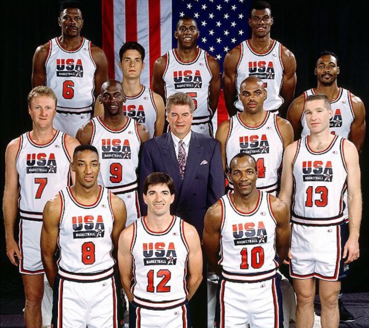 The 1992 U.S. Men's Olympic Basketball Team, famously nicknamed