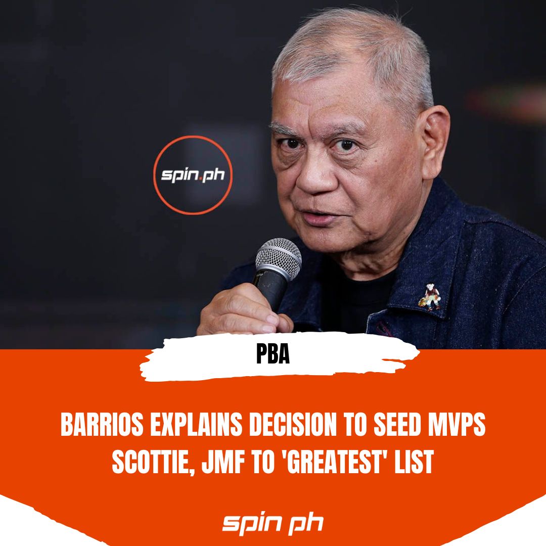 SPIN.ph - Former PBA commissioner Sonny Barrios talked... | Facebook