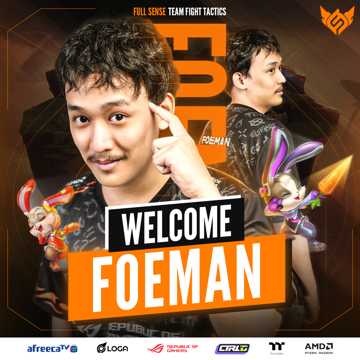 FULL SENSE - Welcome ‘Foeman’ . ยินดีต้อนรับน้องอัพ... | Facebook