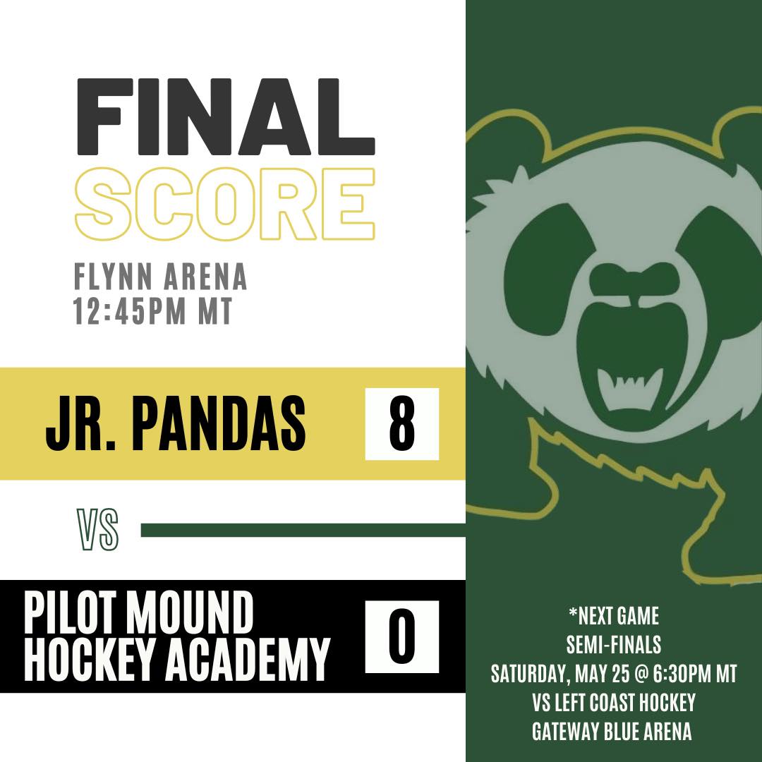 Junior - Final Game of the round robin ended with an 8-0 win for the ...