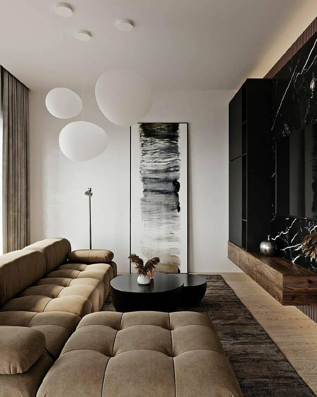 UnitRenderspace - Living Room Vibes 🖤 Render by:...