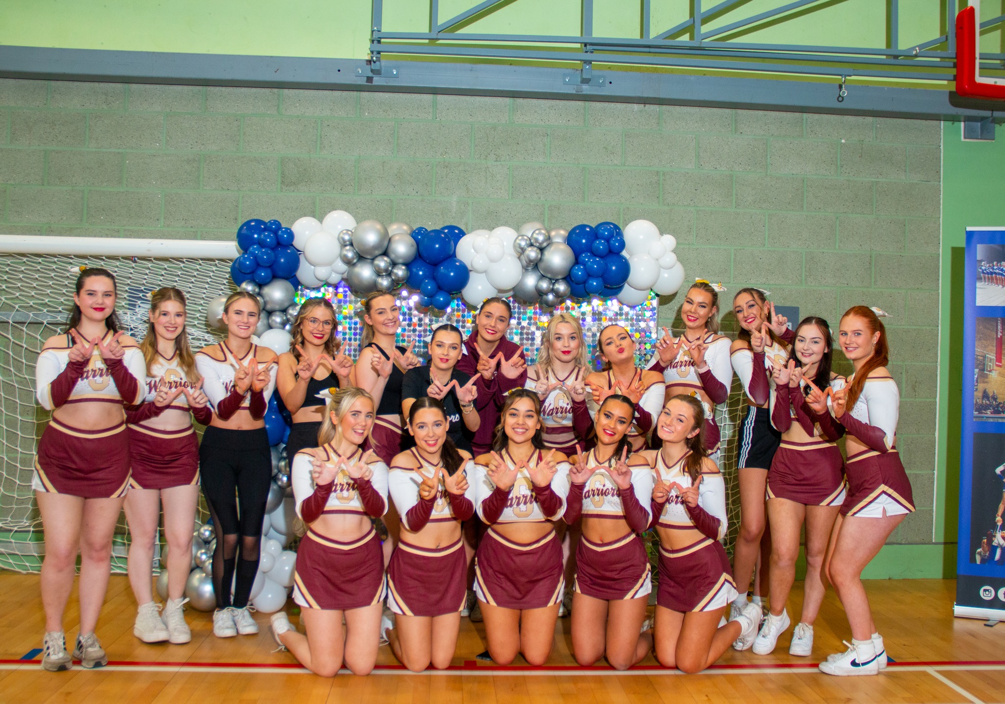 QMU Sapphires Cheerleading Squad - Our very own Rebecca Kinghorn is ...