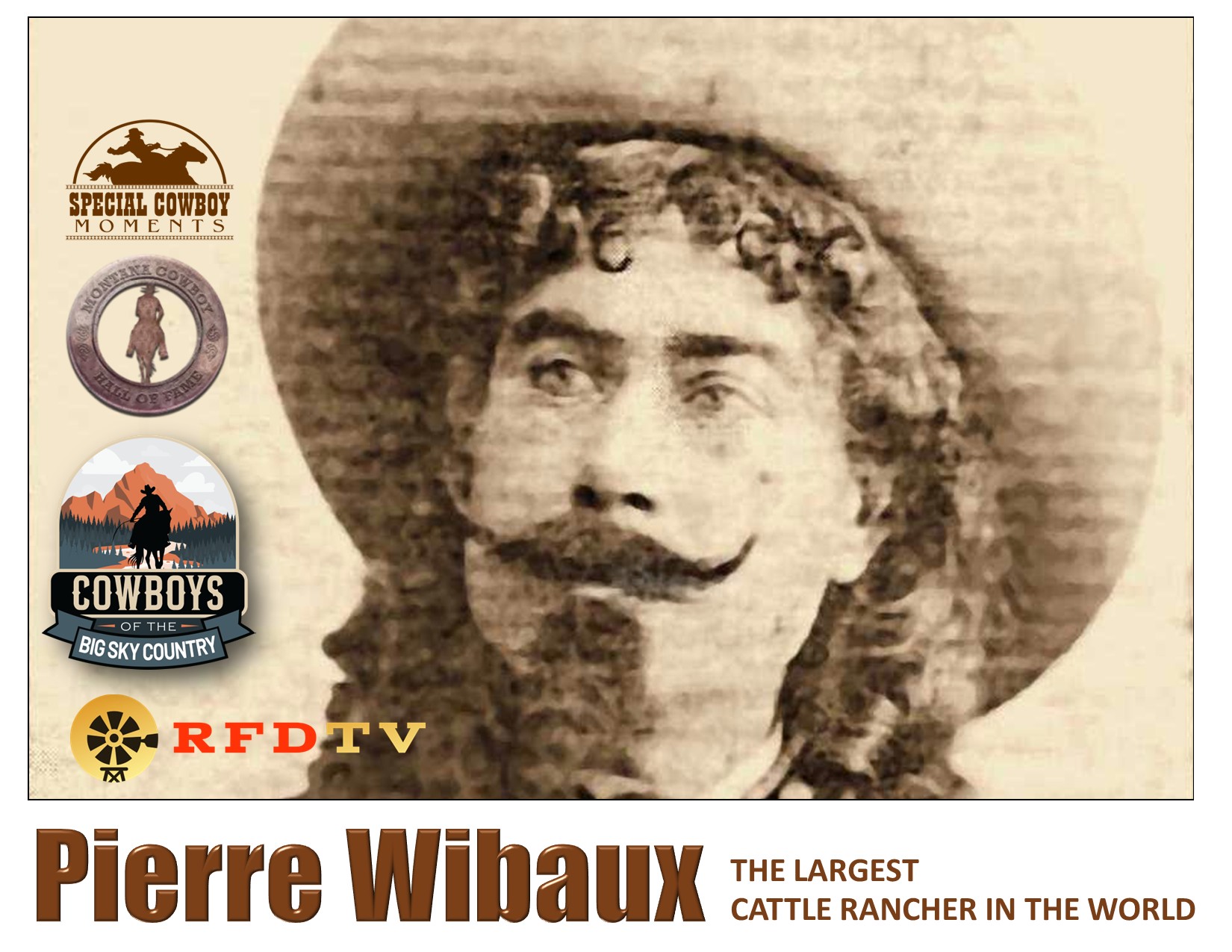 Pierre Wibaux was born in Roubaix, France, in 1858, to a family 