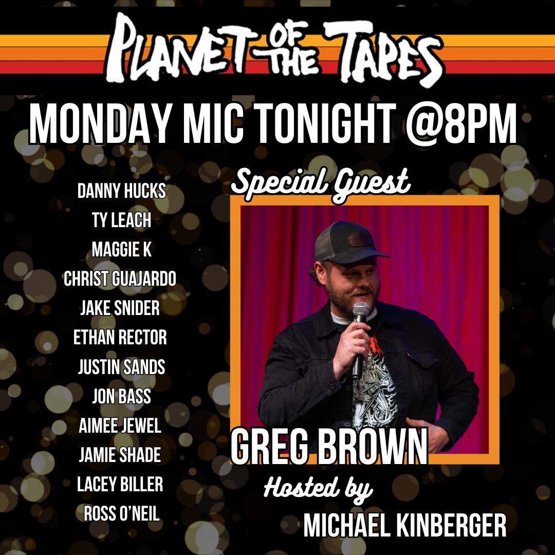 Planet of the Tapes Monday Mic | Louisville KY