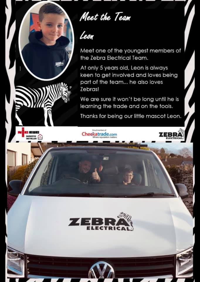 🦓🦓 Meet the team 🦓🦓 Leon 🦓 - Zebra Electrical | Facebook