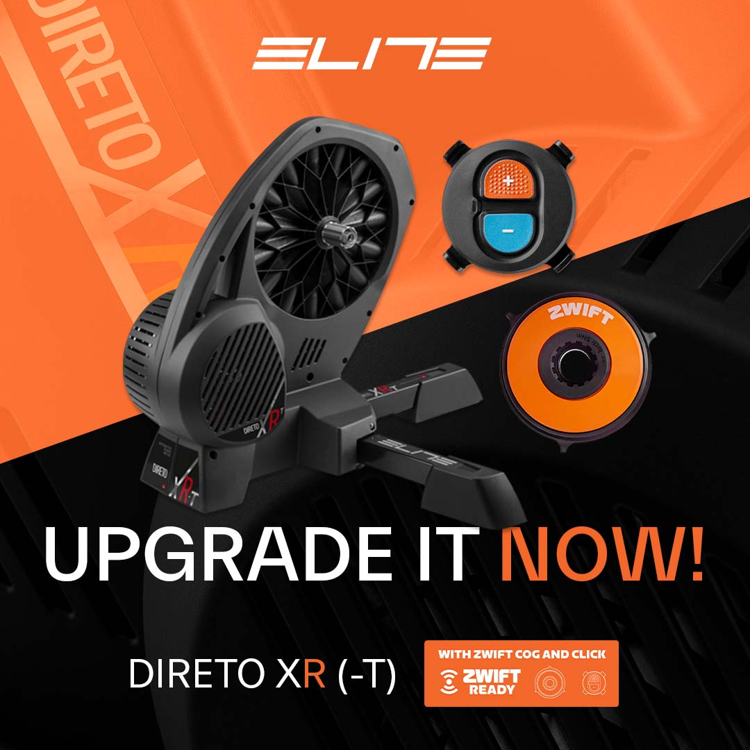 How to install Zwift cog on Elite Direto XR with straight chain line?
