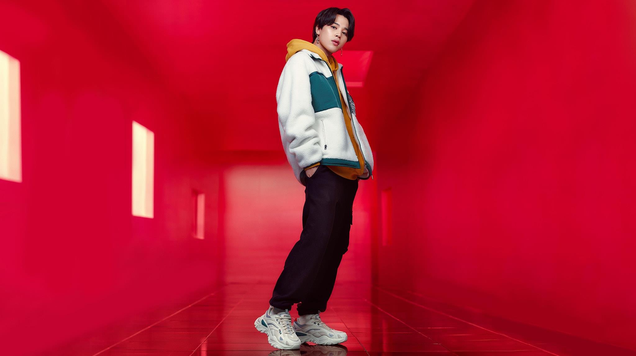 BTS x FILA] 2020 FILA FALL COLLECTION JIMIN On this road - easy