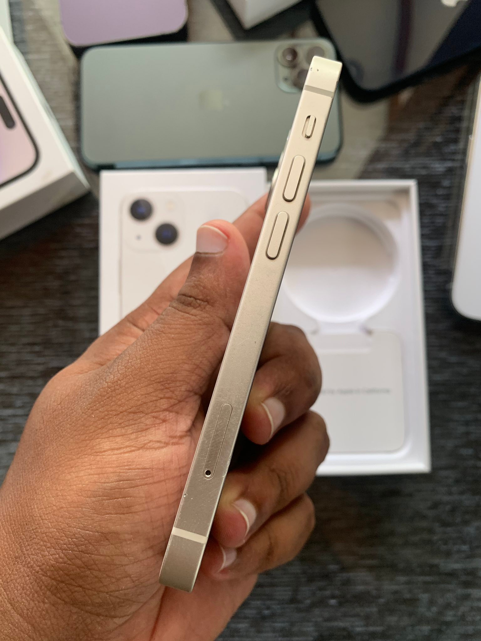 Apple iPhone 13 mini 128gb Silver Condition 97% Battery health 85 