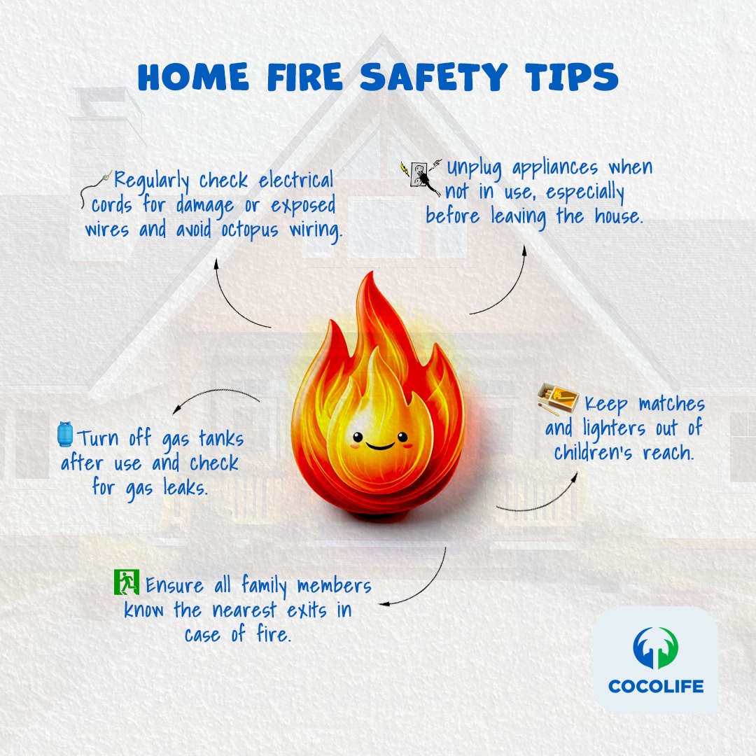 Cocolife - This Fire Prevention Month, let’s put safety...