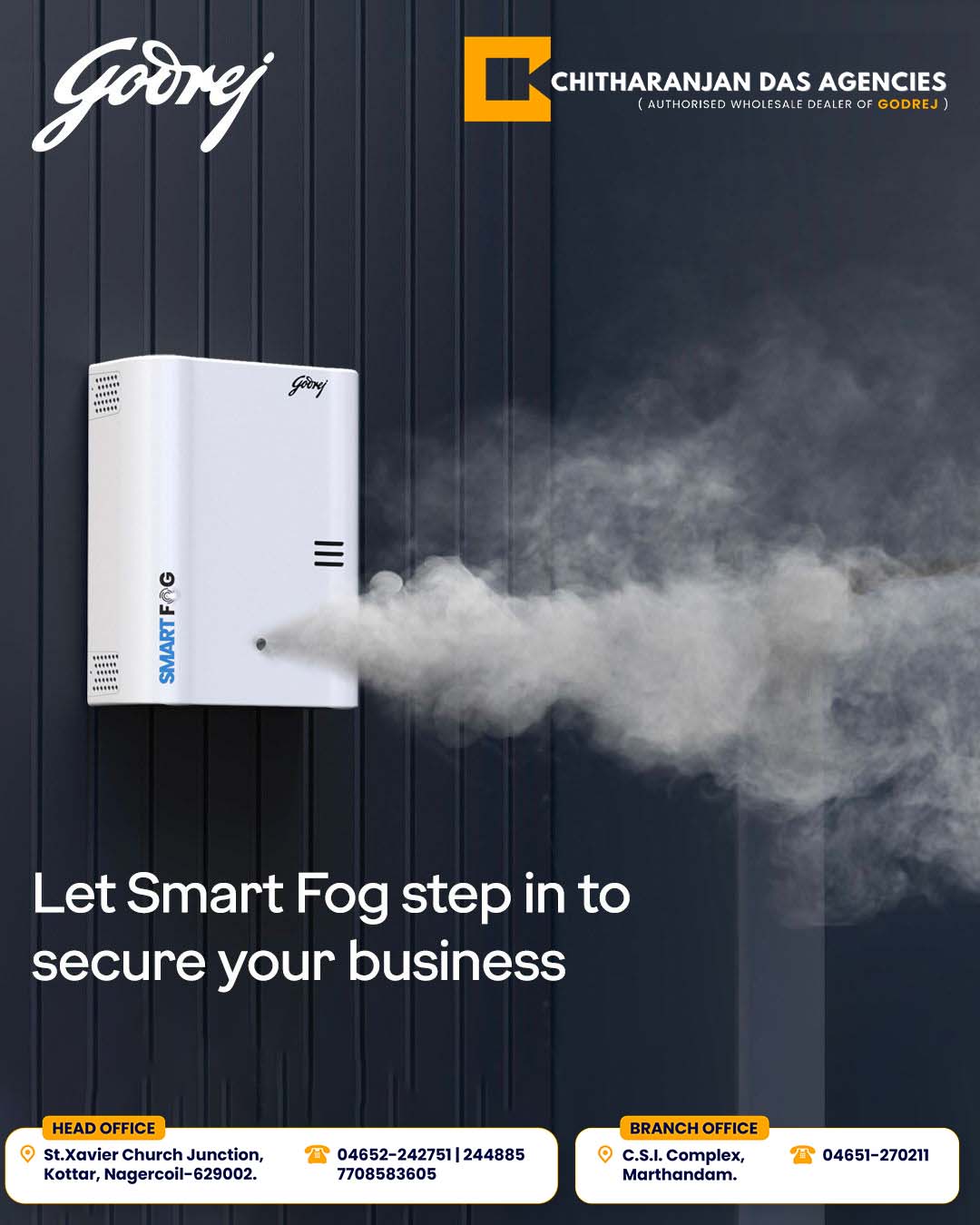 Interio - Introducing Godrej Smart Fog! The ultimate anti-intrusion ...