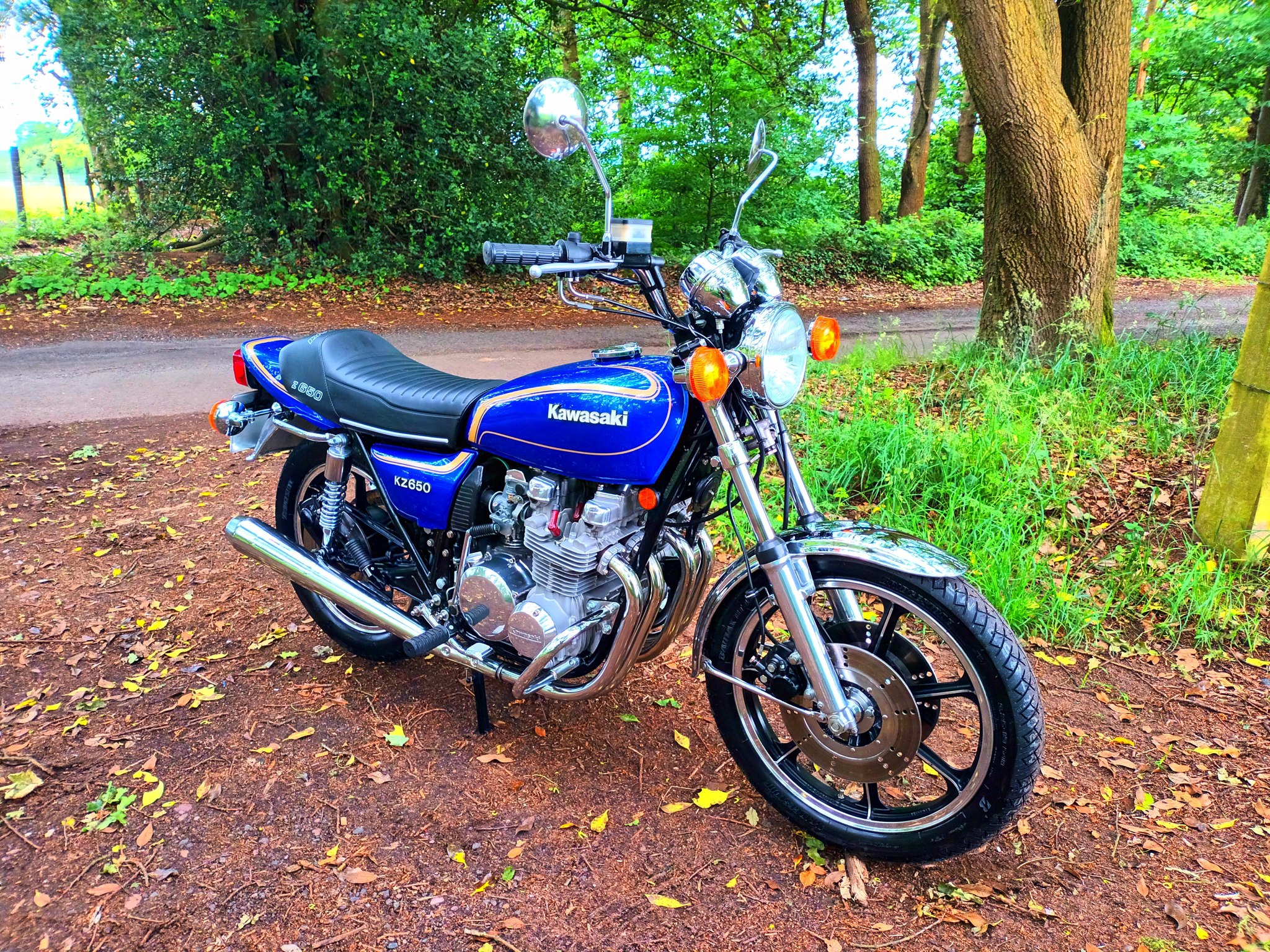 Here's my 1979 z650 c3 I refurbished 2 years ago!