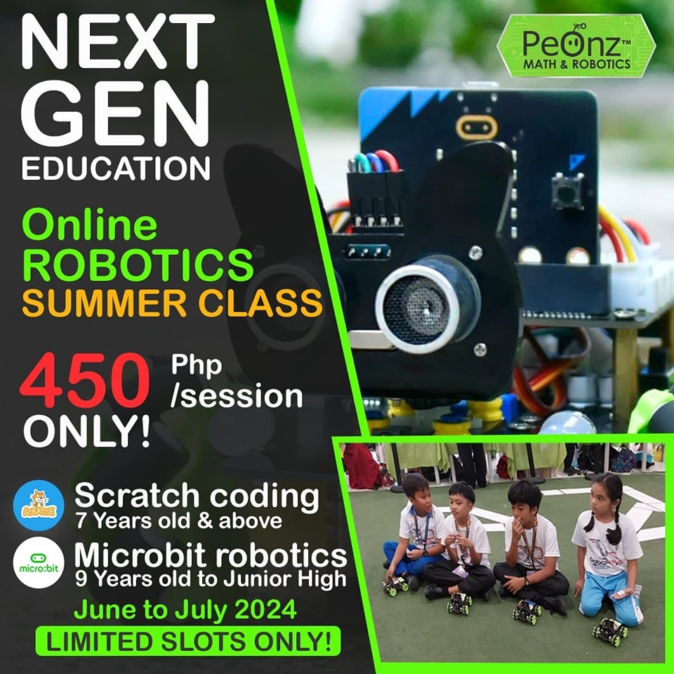 PeOnz: Robotics for Kids - Laoag, Ilocos Norte | Laoag City