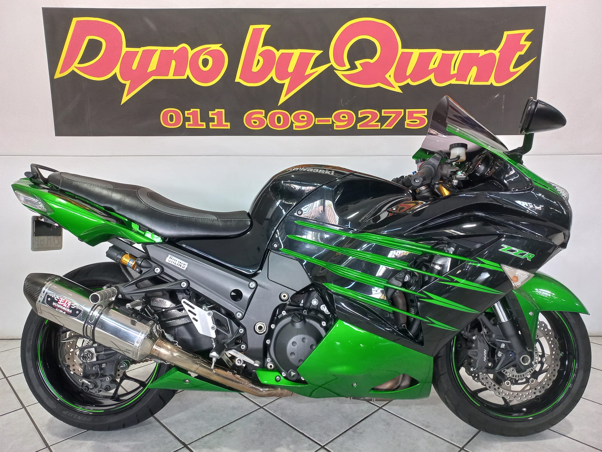 2015 Kawasaki ZZR 14. OHLINS. 59600 Km. Yoshimura exhaust. Screen