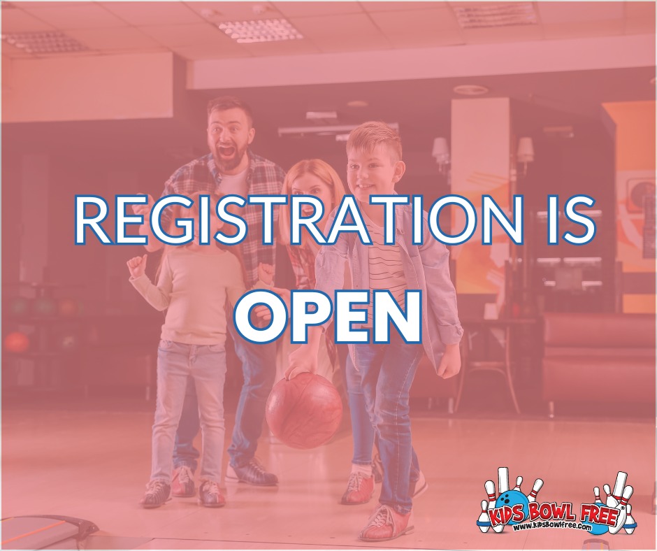 Kids Bowl Free - Today's the day! Registration for the... | Facebook