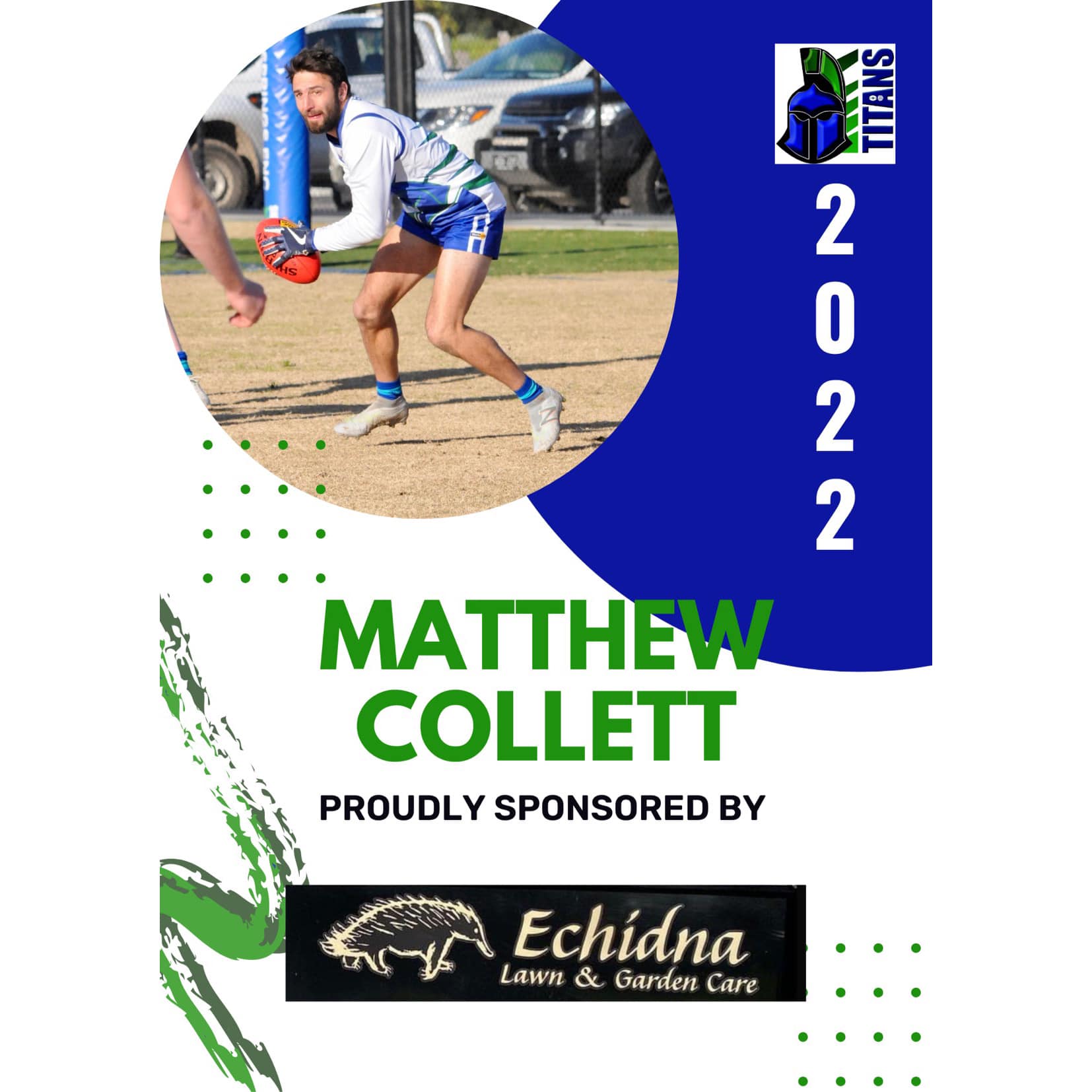 🔵🟢 PLAYER SPONSOR... - Berwick Springs Football Netball Club