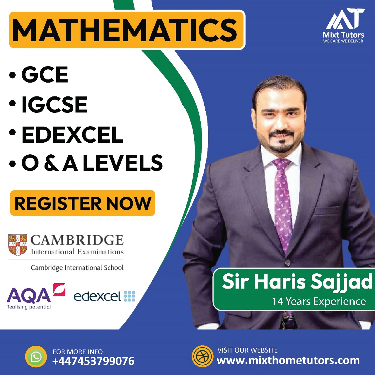 📚 Sir Haris Sajjad - Mathematics 🧮 🧑‍🏫... - Mixt Home Tutors | Facebook