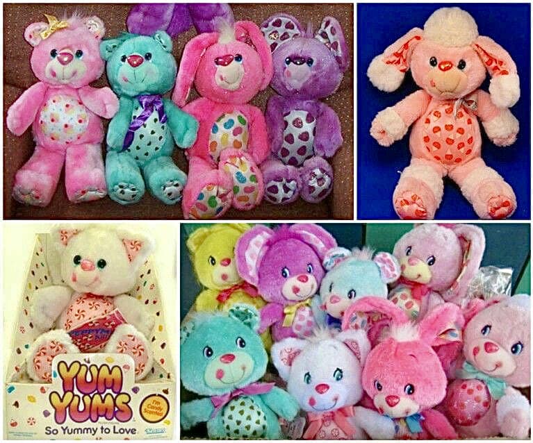 Vintage Yum Yums stuffed animals