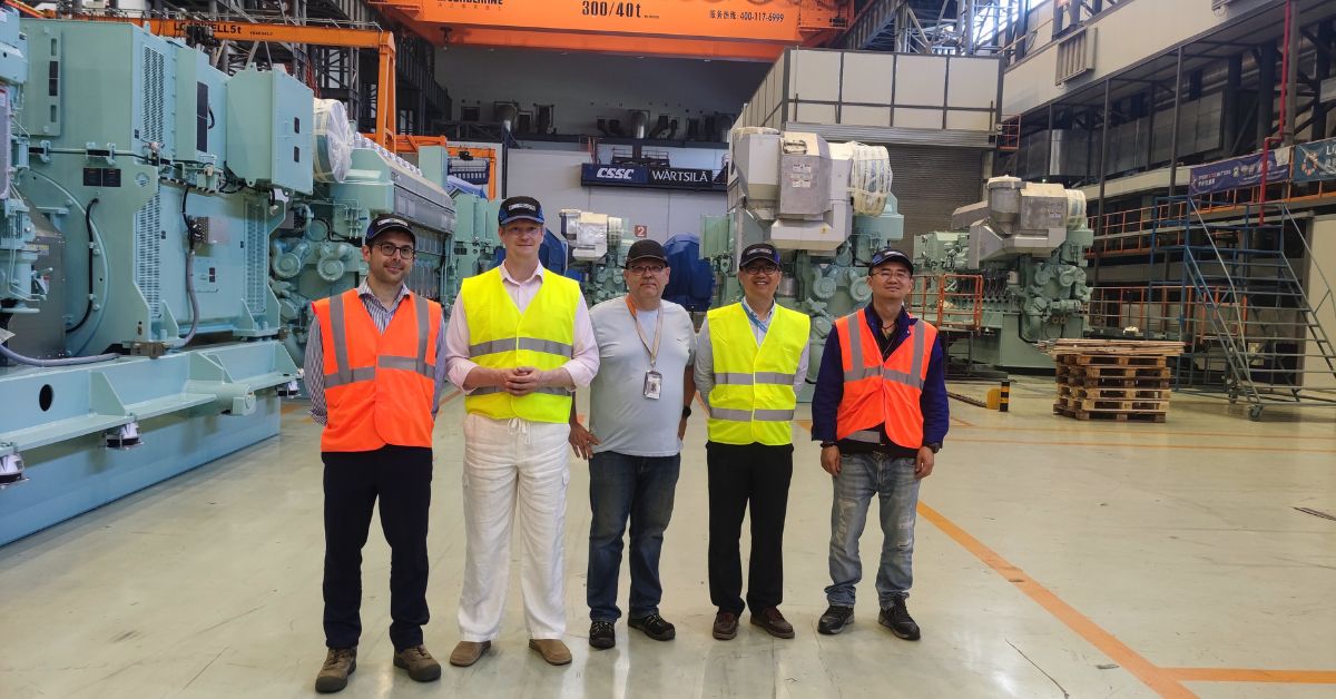 Etteplan - Etteplan welcomed by Wärtsilä's Lingang...