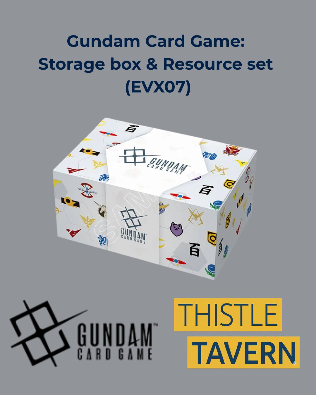 New Drop Alert Friday 29th May Gundam Card Game: Storage box