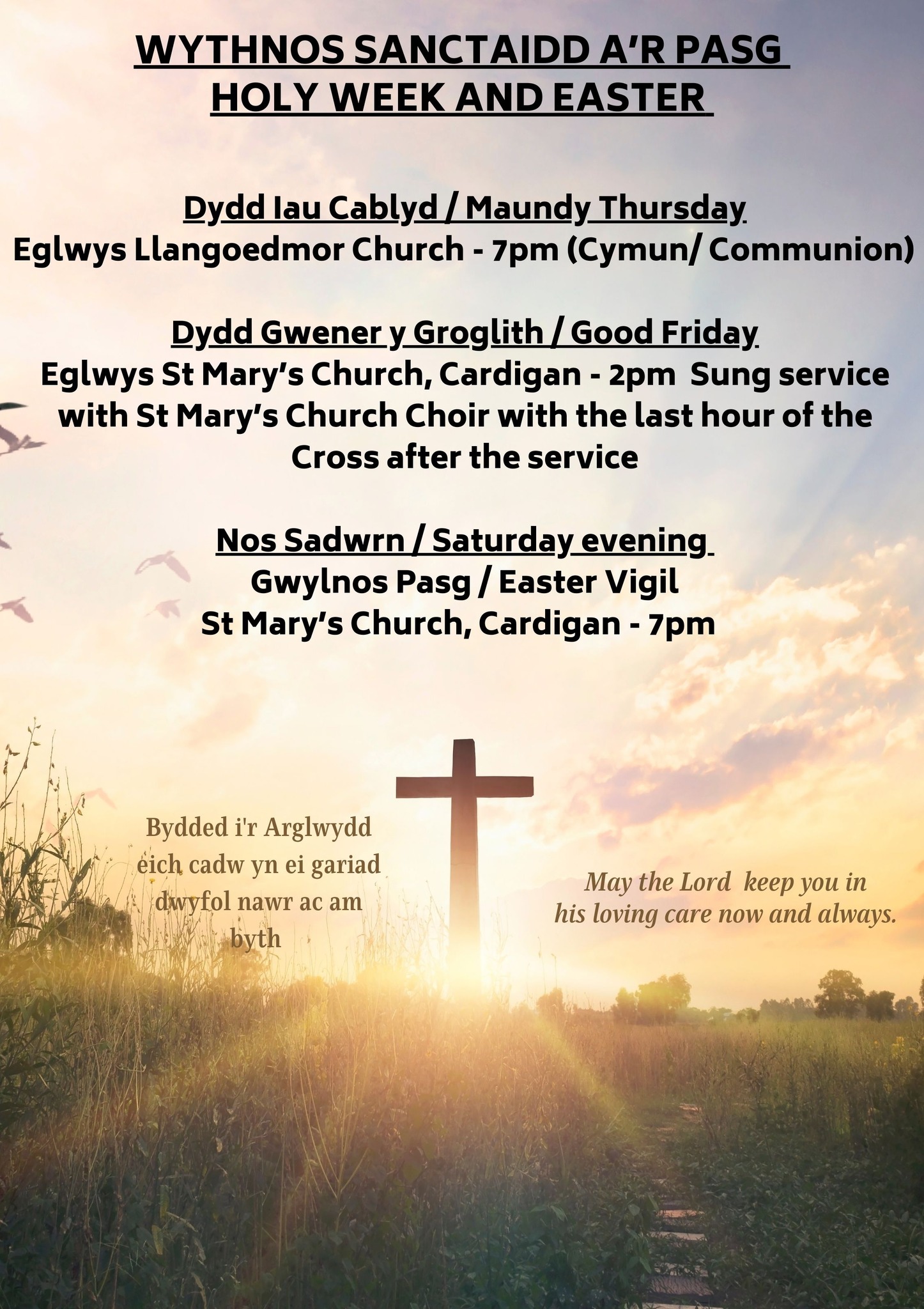 Gwasanaethau'r... - St Mary's Church Aberteifi / Cardigan | Facebook