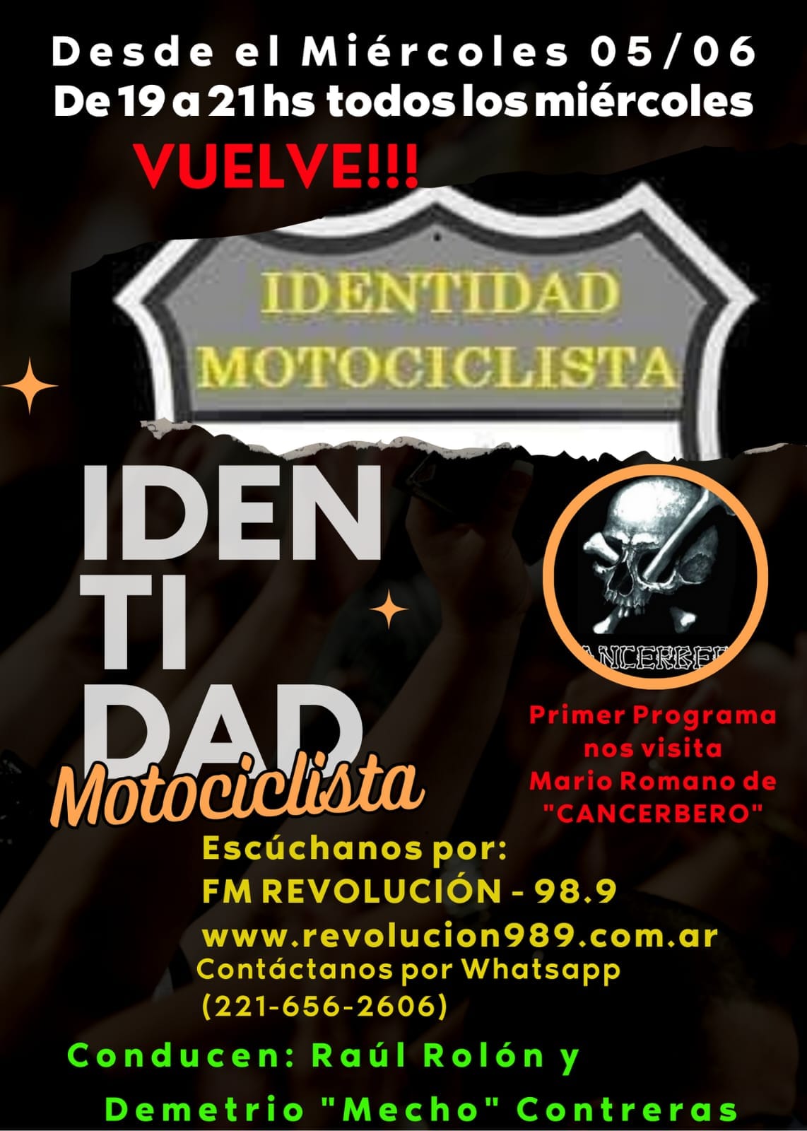 Cancerbero - ENTREVISTA EXCLUSIVA 💥 HOY Mario Romano, guitarrista de ...