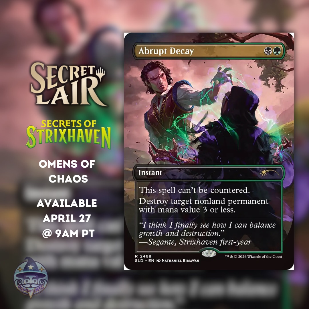 Secret Lair Drop: Mahō Gakuin Seishun Hakusho — 魔法学院青春白書