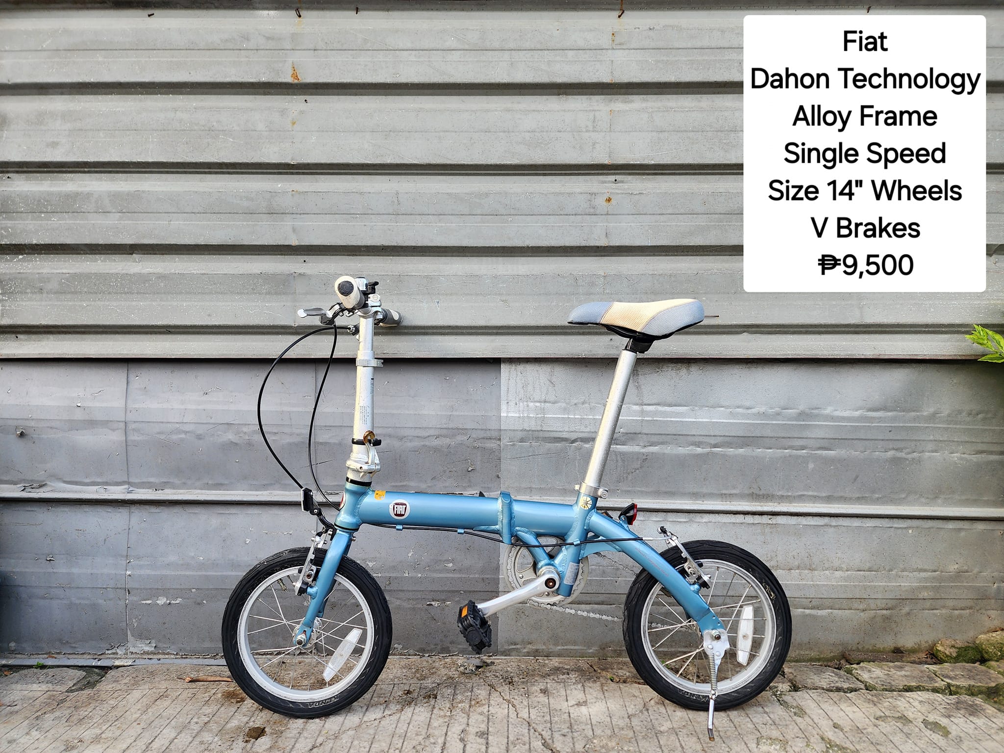 Fiat (Dahon Technology) Alloy Folding Bike ?‍♂️ ₱9,500 ONLY 