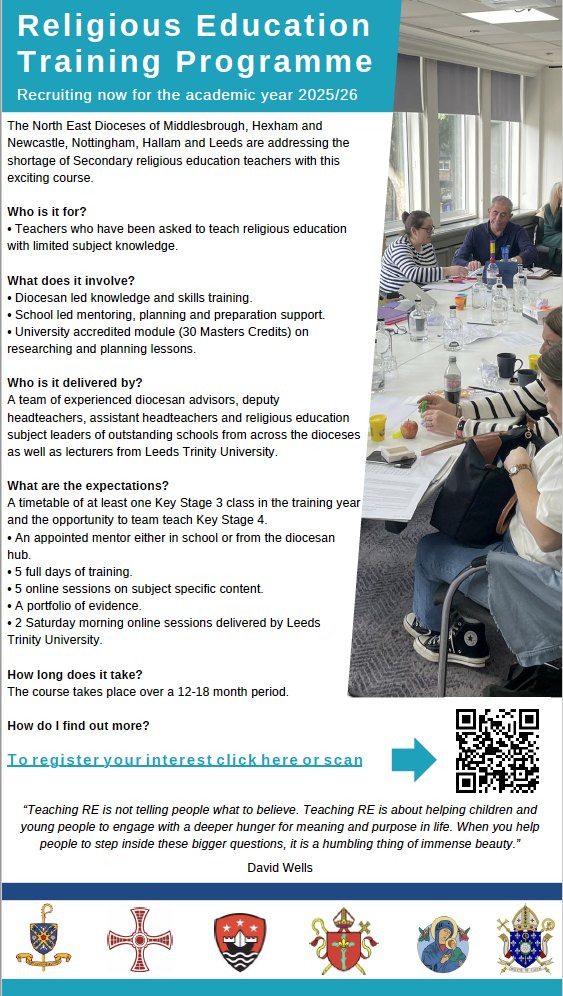 The Diocese - Religious Education Training Programme: The Diocese of ...